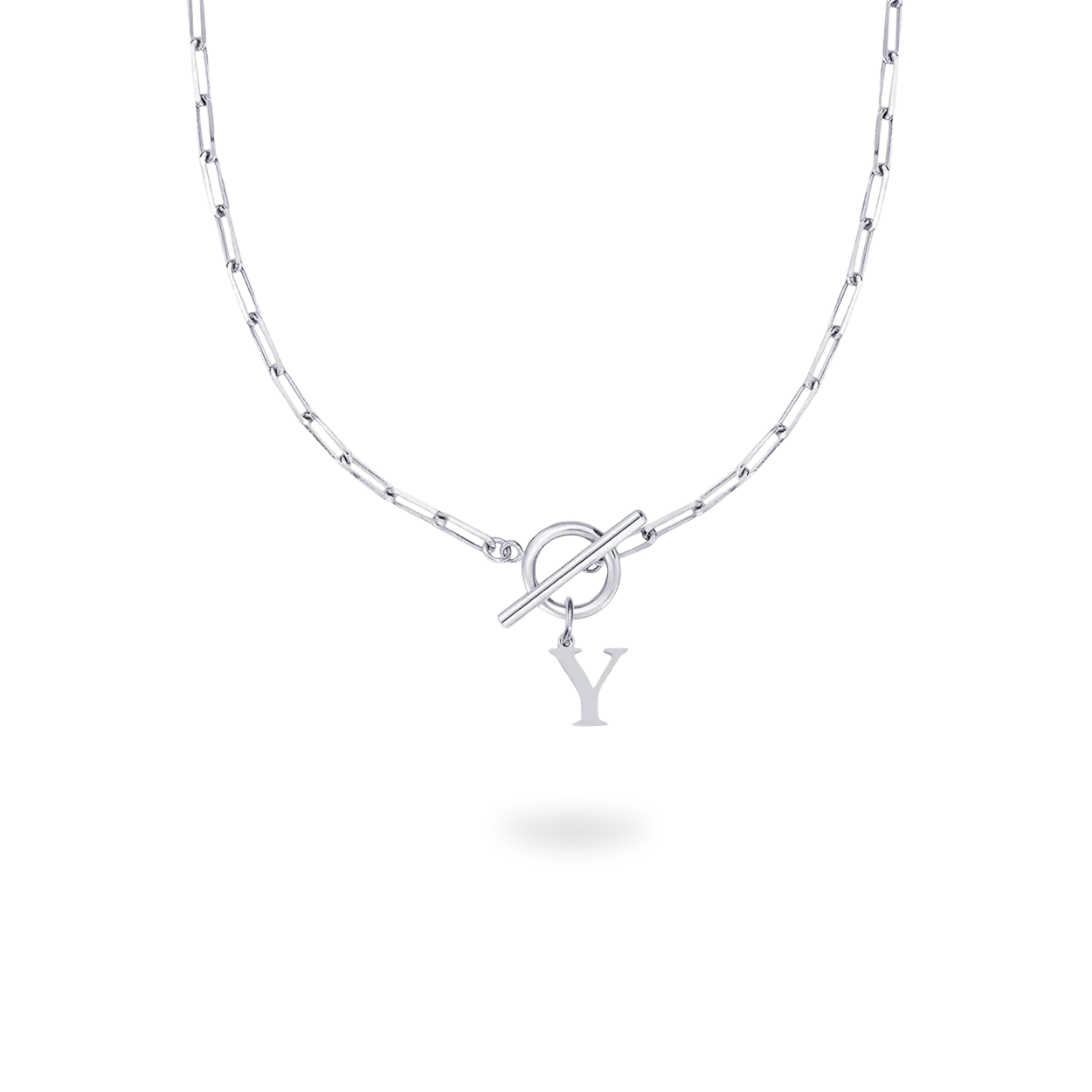 Lock Initial Necklace