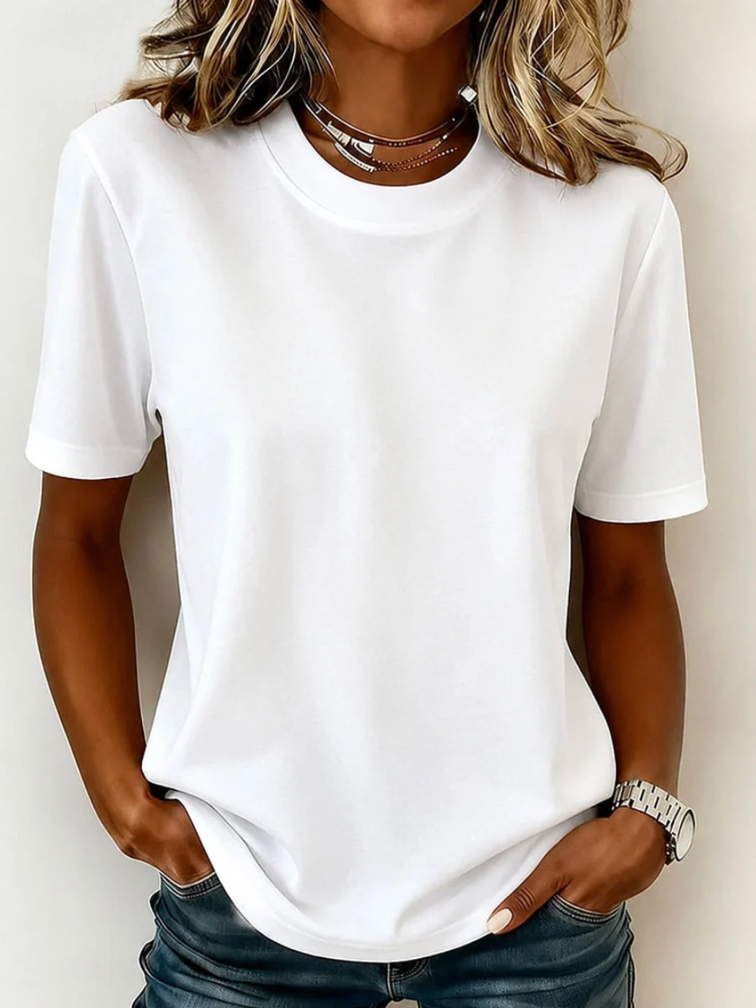 Essential Crew Neck Tee