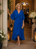 Elegant V-Neck Dress