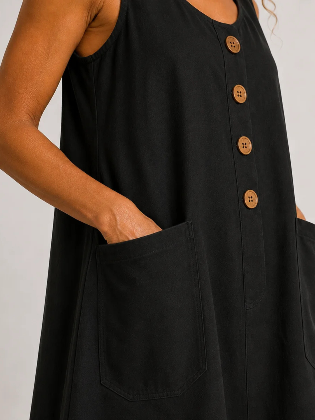 Maya | Cotton Linen Summer Dress