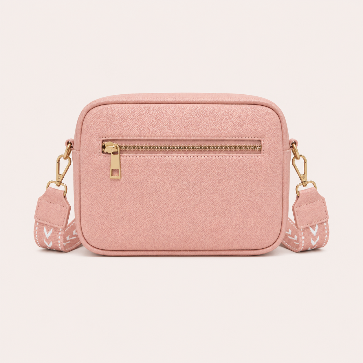 Willow Crossbody Bag – Blush Pink