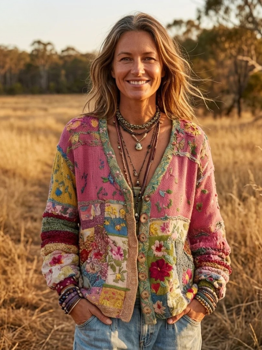 Sienna | Boho Knit Jacket