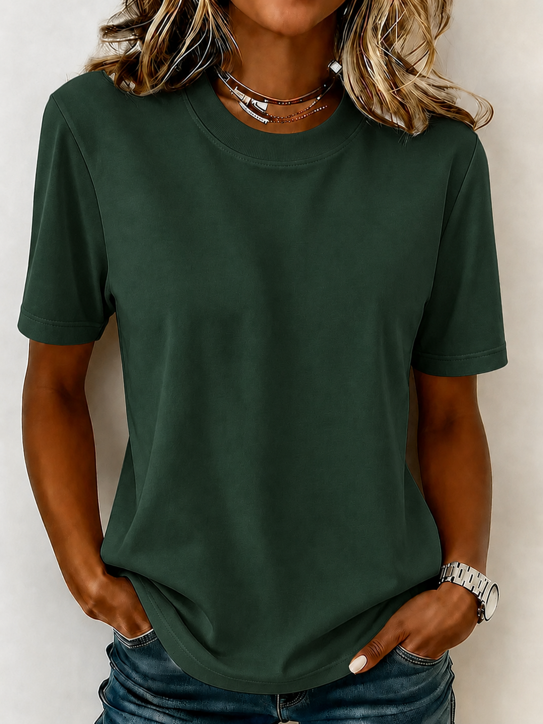 Essential Crew Neck Tee