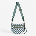 Checkered Crossbody Sling Bag