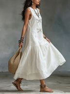 Clara | Sleeveless Maxi Dress