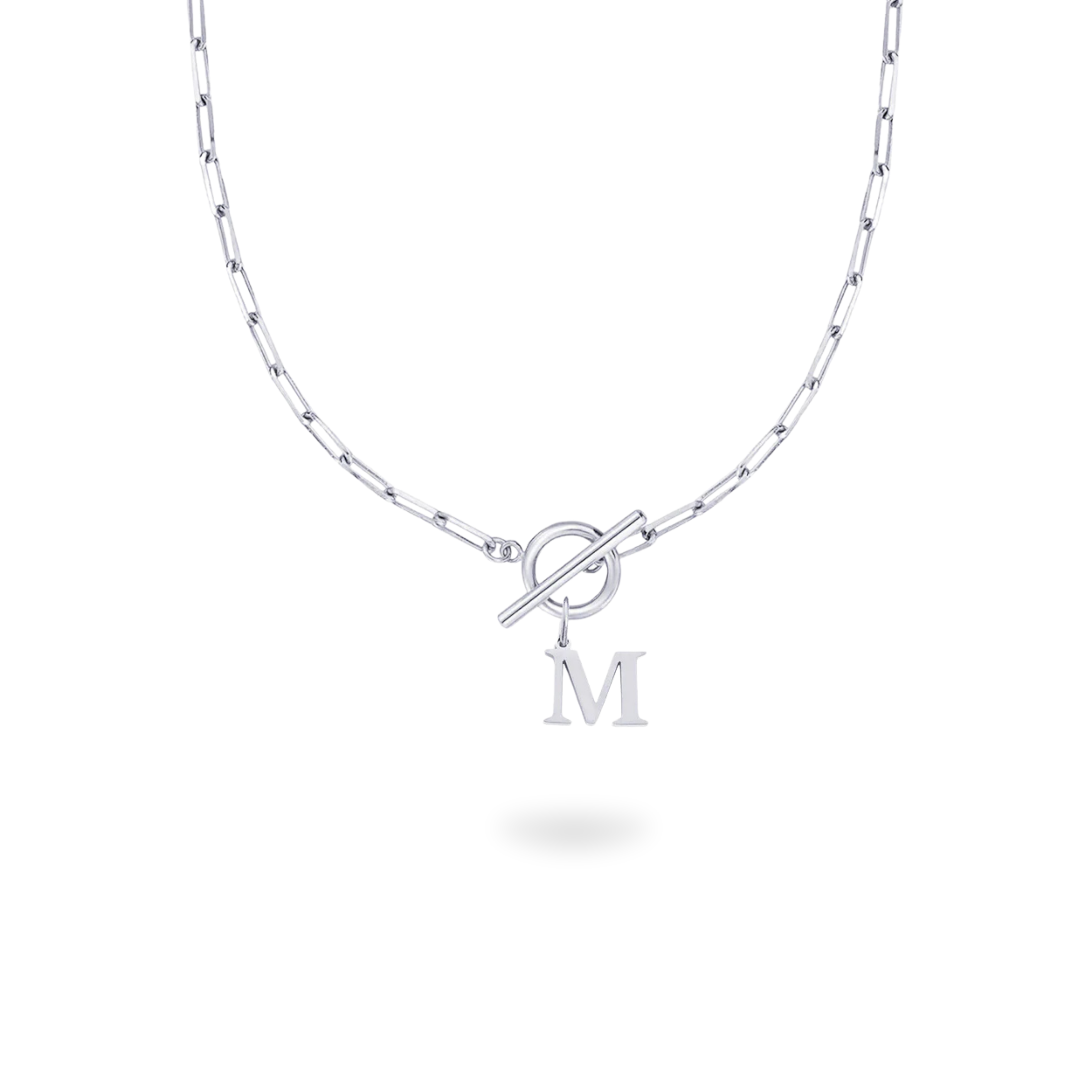 Lock Initial Necklace