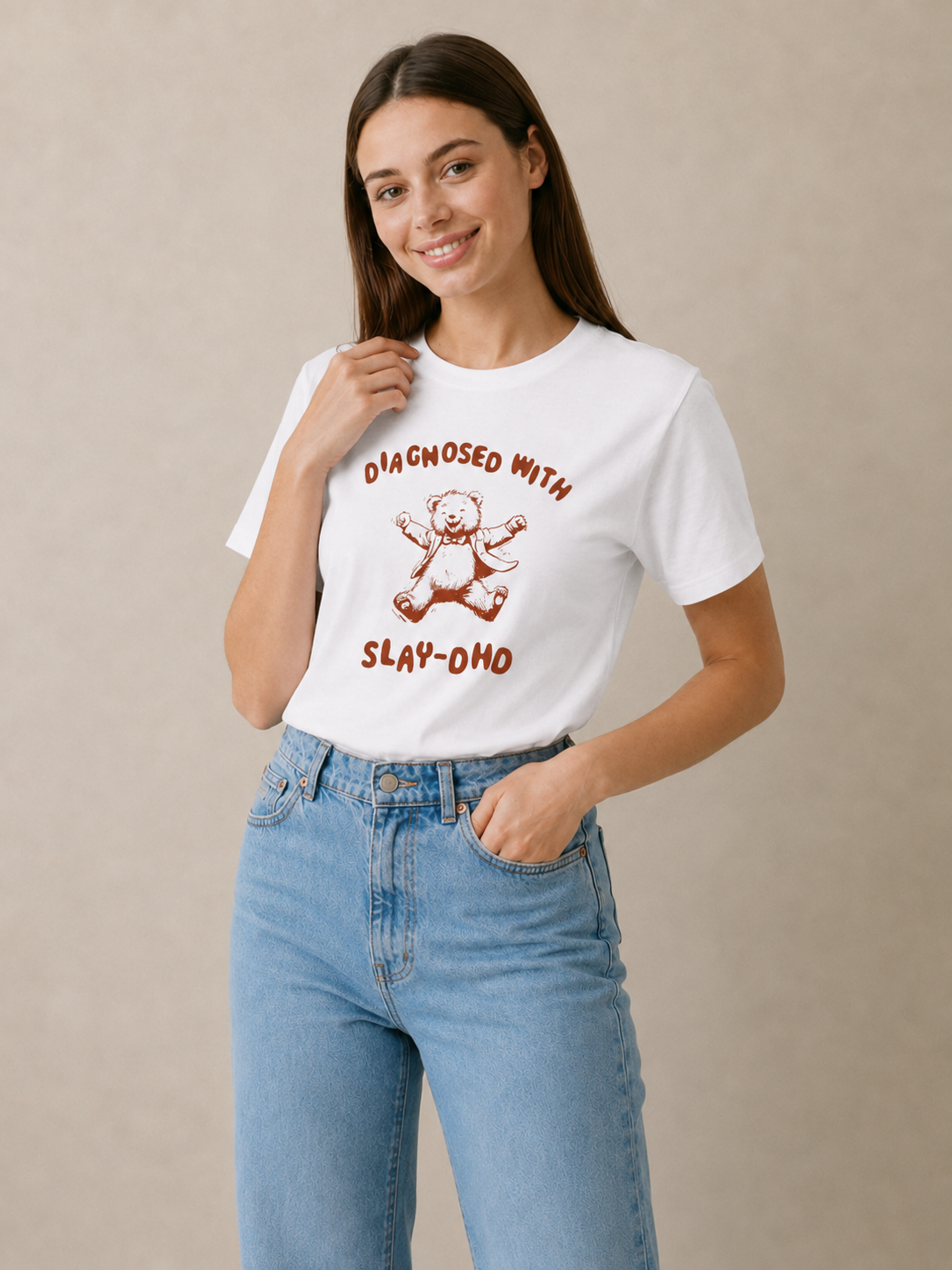 Diagnosed With Slay-DHD | Graphic T-Shirt