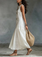 Clara | Sleeveless Maxi Dress