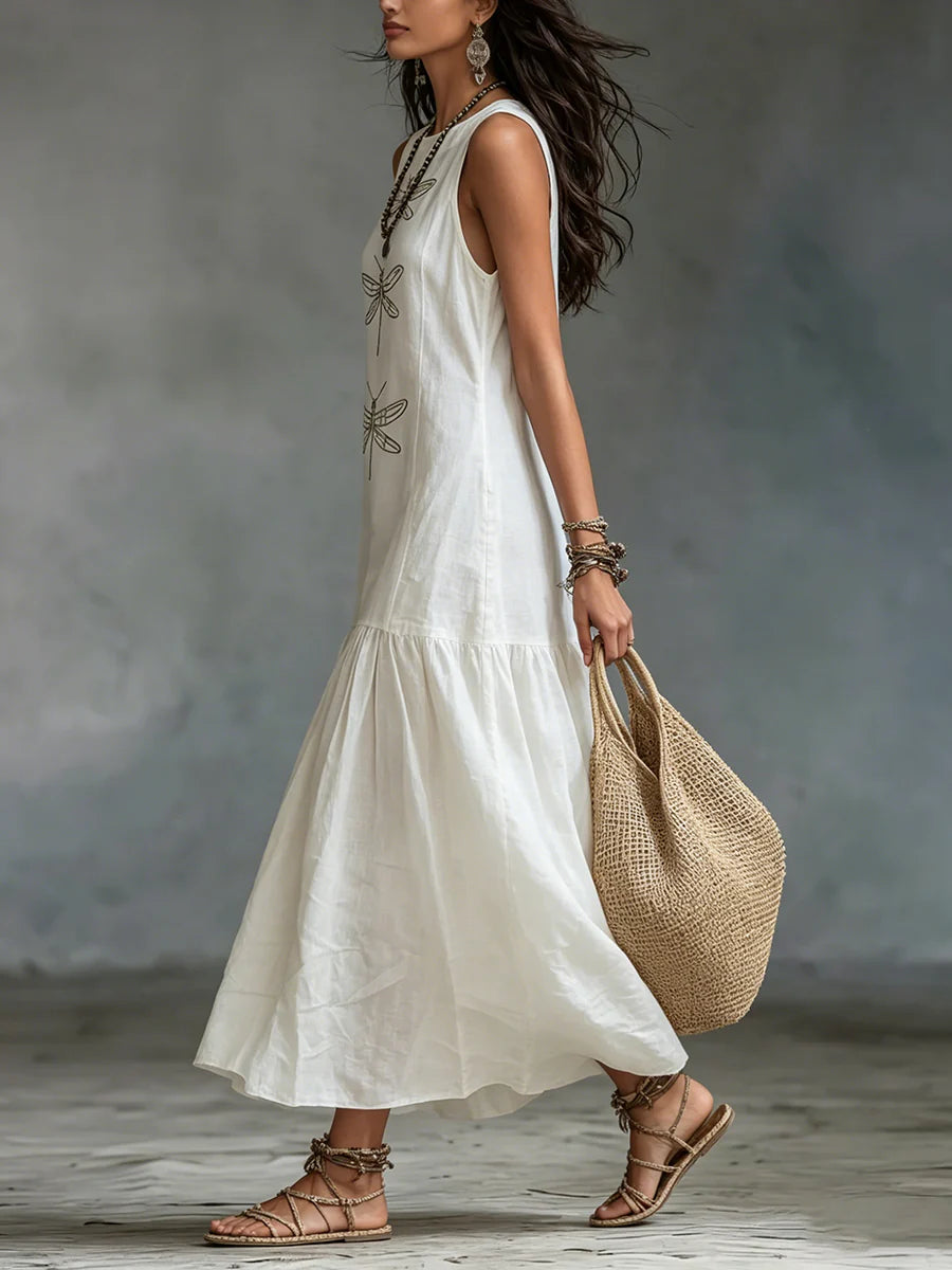 Clara | Sleeveless Maxi Dress