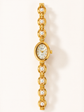 Pearl Bracelet Watch – Gold