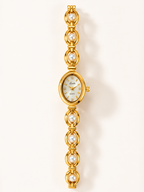 Pearl Bracelet Watch – Gold