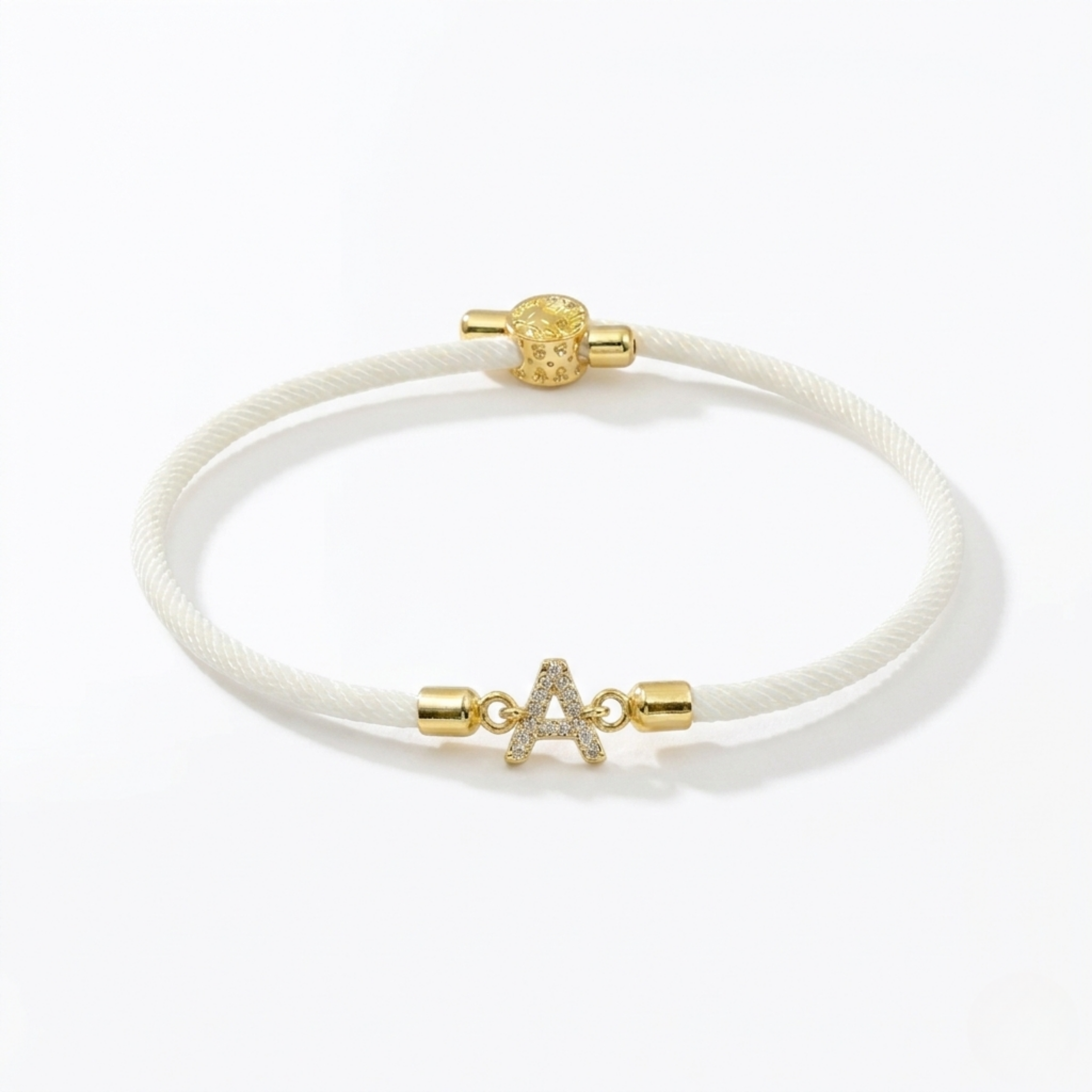 Initial Cord Bracelet