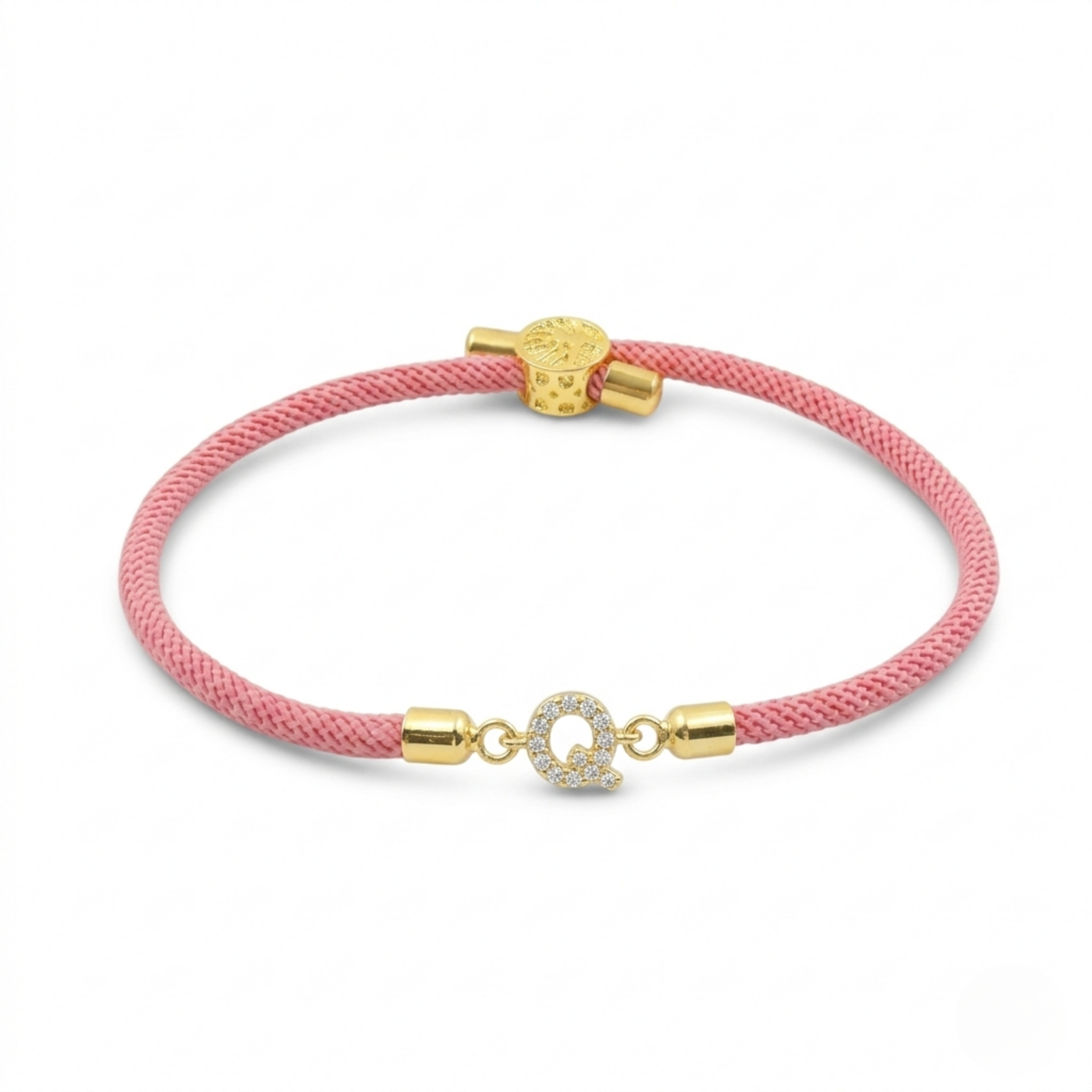 Initial Cord Bracelet