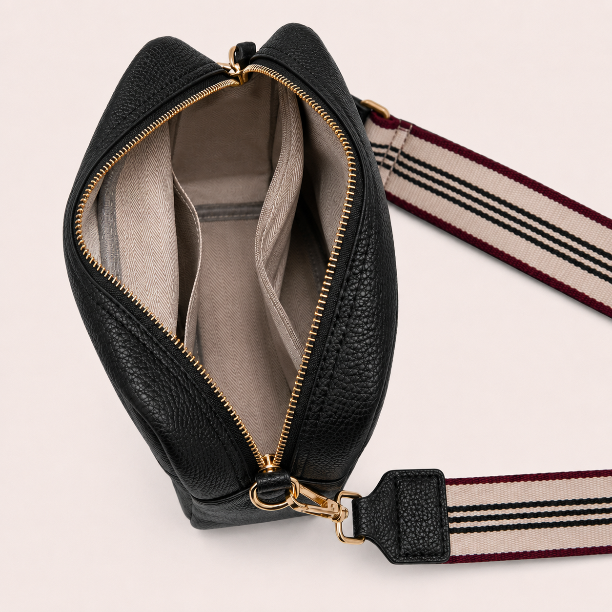 Willow Crossbody Bag – Black