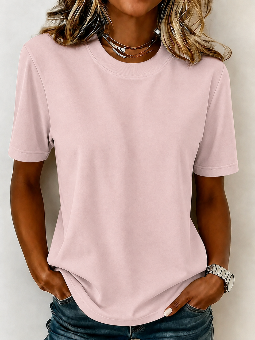 Essential Crew Neck Tee