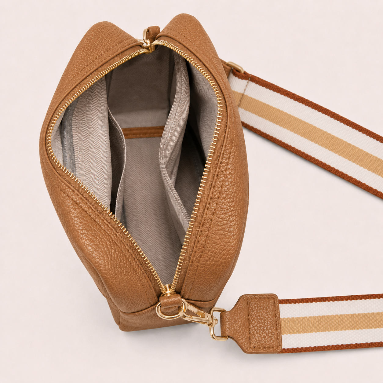 Willow Crossbody Bag – Tan