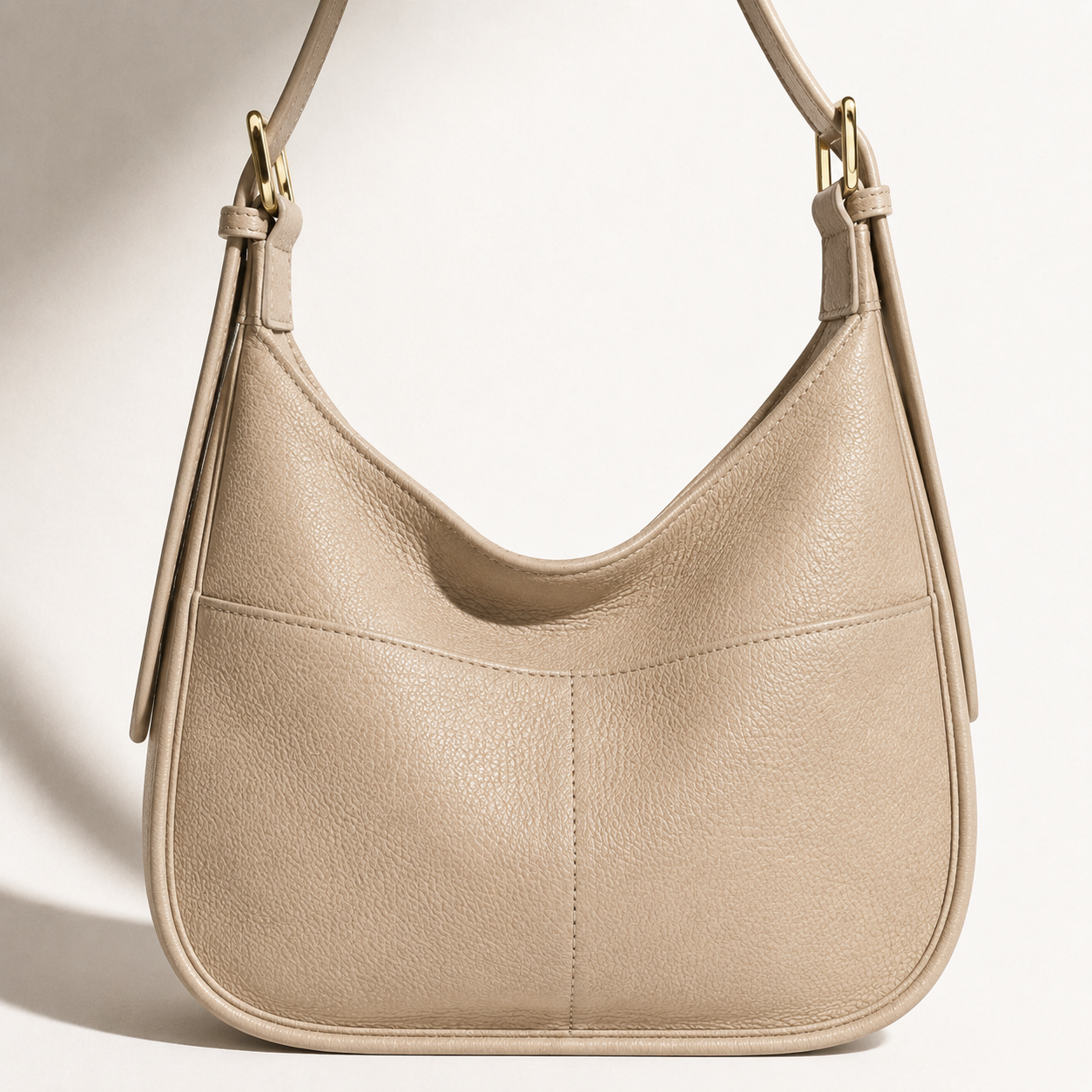 Harper Slouch Tote Cream Beige Bag