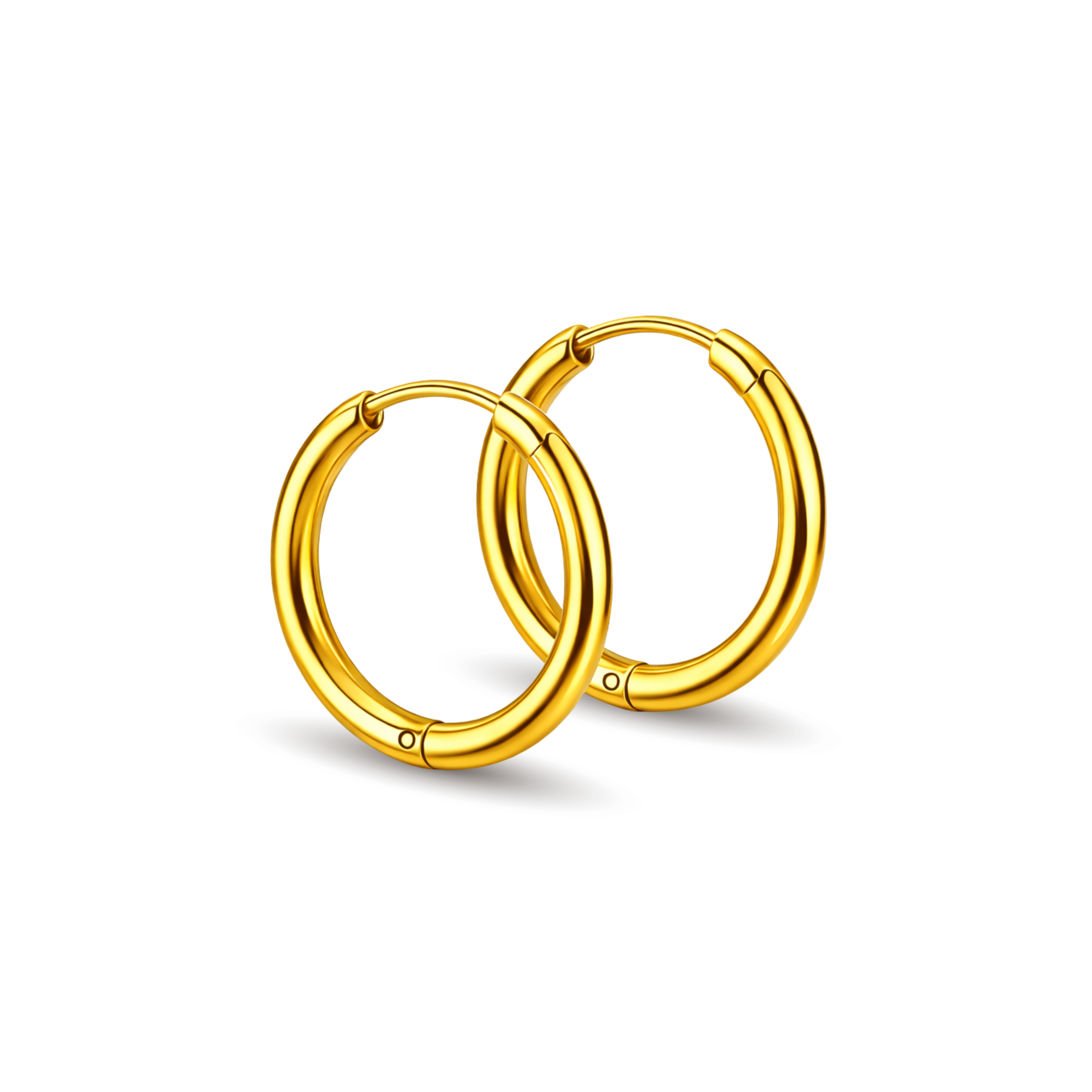 Slim Huggie Hoops