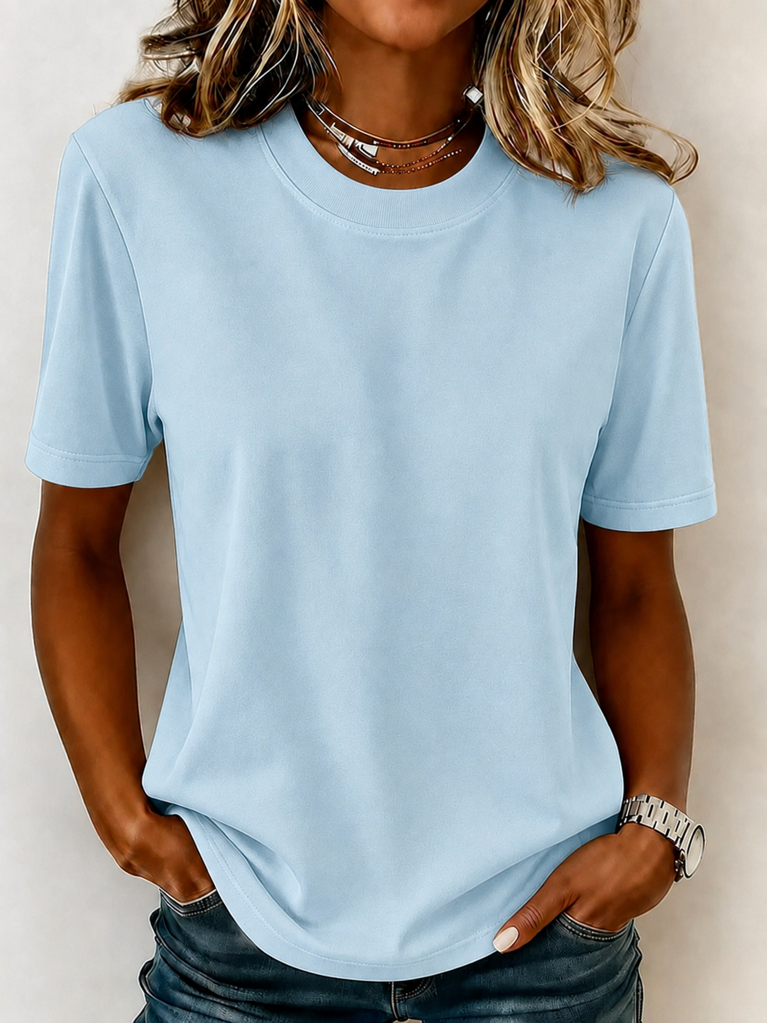 Essential Crew Neck Tee