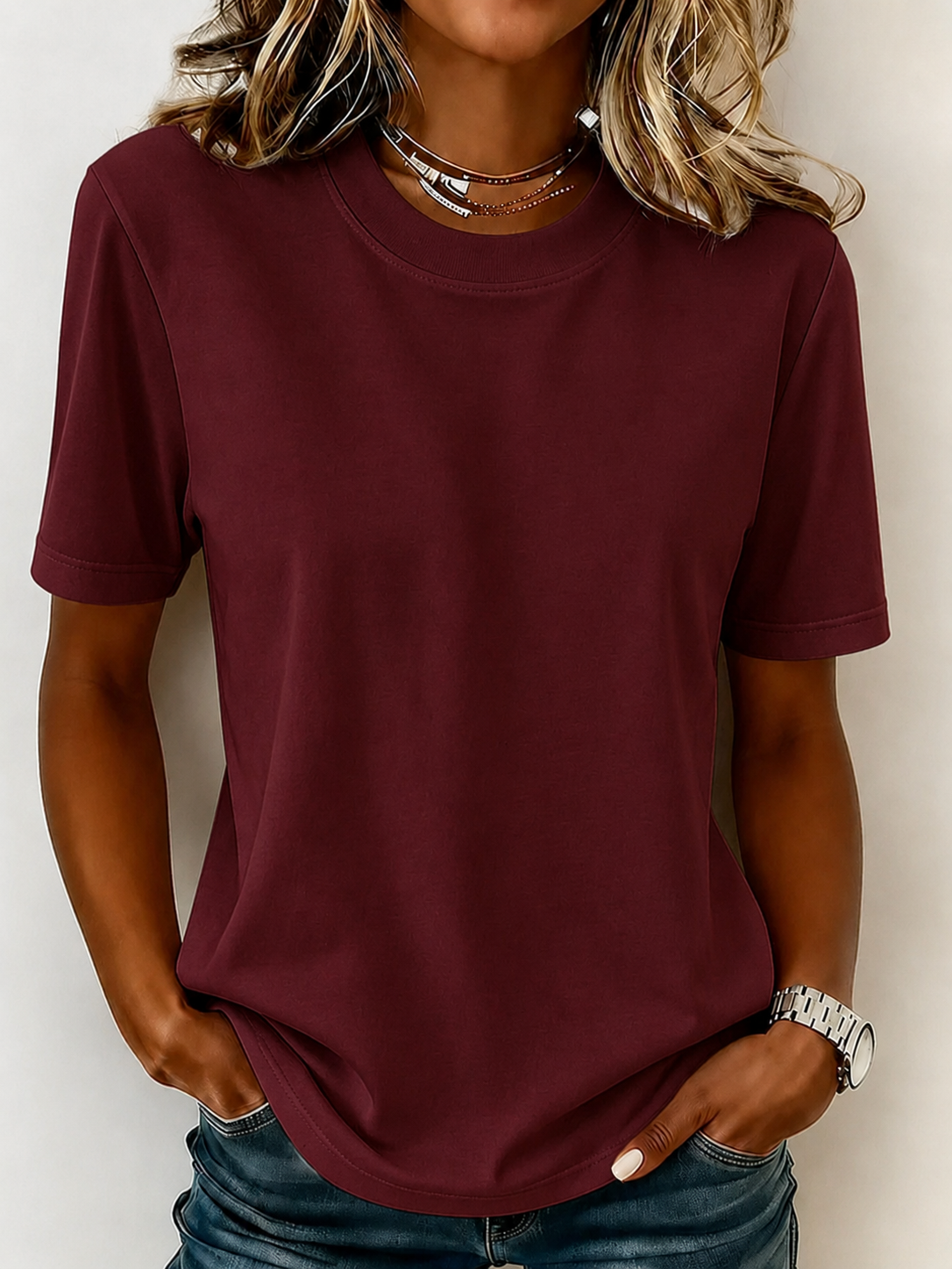 Essential Crew Neck Tee