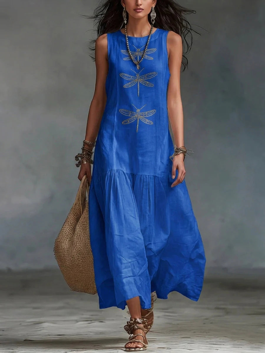Clara | Sleeveless Maxi Dress