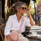 Willow Crossbody Bag – Blush Pink