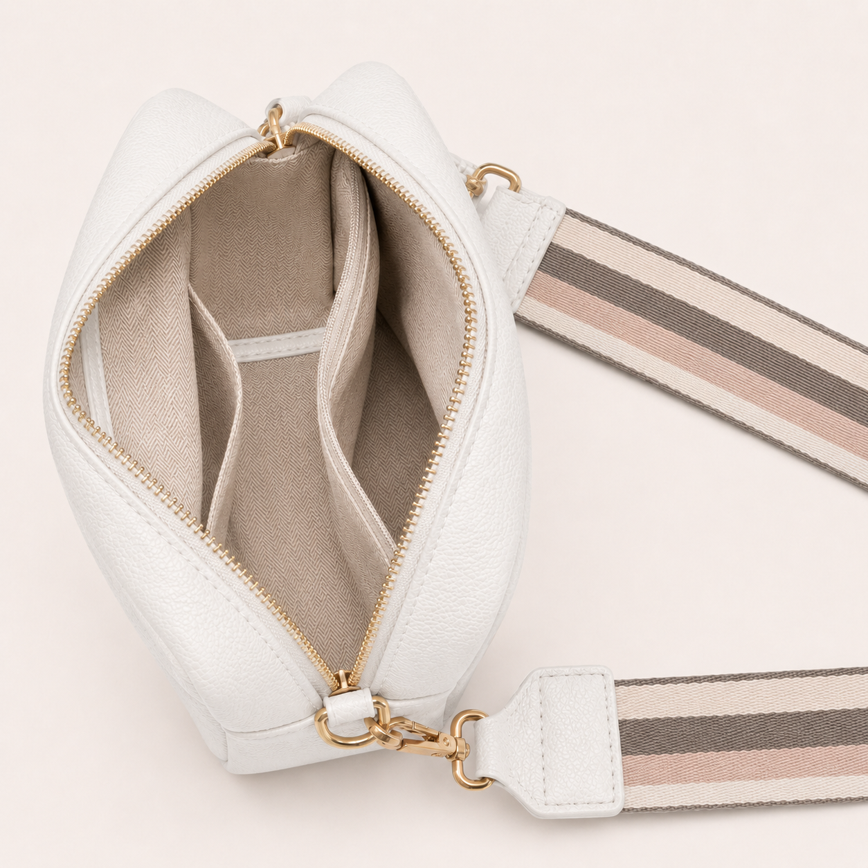 Willow Crossbody Bag – White