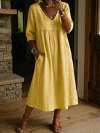 Maria | Comfortable Casual Maxi Dress